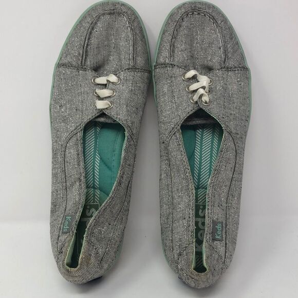 Keds slip-on sneakers, metallic silver - Picture 1 of 6